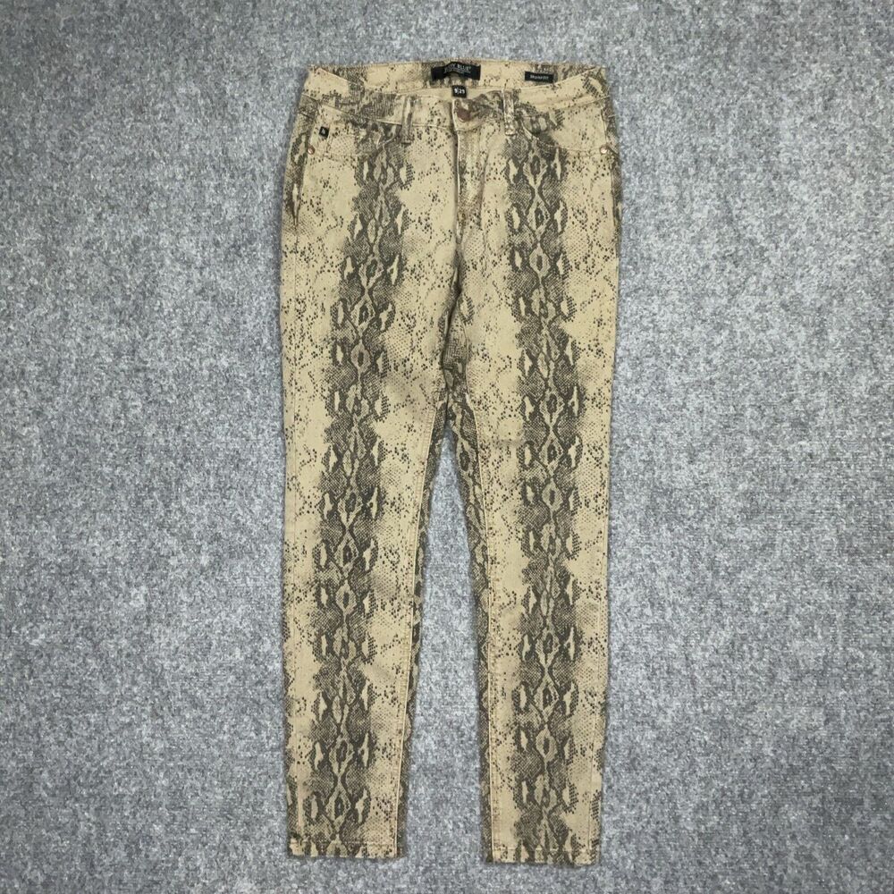 Judy Blue Jeans Womens Size 29 Snake Brown skinny